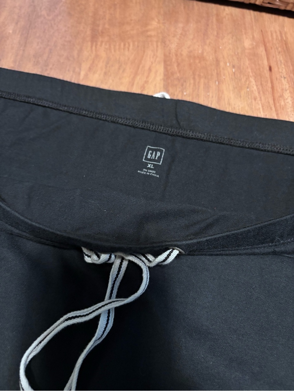 GAP Black A-Line Skirt with Drawstring - Picture 3 of 4